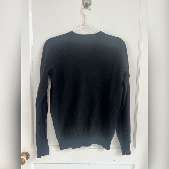 Pringle of Scotland Golf V-neck Argyle Sweater 100% Lambswool Made in Scotland M - Picture 4 of 4